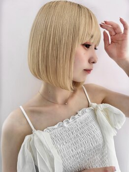 ユーフォリア エヌ 池袋サンシャイン通り店(Euphoria +n)の写真/【池袋東口3分】カット+カラー¥9000～☆伸びた後も計算されたカット技術◎SNSでも話題の人気サロン★