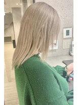 スライバイリアオオサカ(Sly By Ria OSAKA)&nbsp;ミルクティーベージュ/髪質改善/ケアブリーチ【梅田】【大阪】