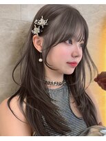 ロンドガーネット 池袋(Lond garnet)&nbsp;イメチェン外ハネボブ美髪ワイドバングレイヤー縮毛矯正/池袋