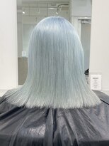 ジーナ オモテサンドウ(XENA)&nbsp;水色カラー×ペールトーン×ホワイトブロンド×ホワイトカラー