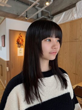 ロジエ(ROSIER) ロング顔まわりレイヤー