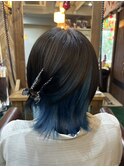 #ハイトーン#アクリルブルー