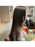 【来店2回目】驚きのサラサラ感♪カット+酸性ストレート