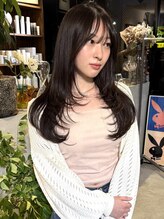 ウィム(wim) Long ×  layer cut  "ザクザクレイヤー"