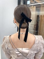 ソソ(soso)&nbsp;くびれヘア/アプリコットオレンジ/夏のヘアアレンジ/横浜