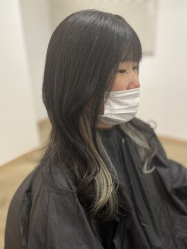 テーラヘアー 板橋店(TELA HAIR) インナーホワイトベージュ♪