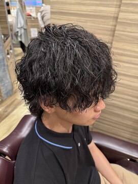 銀座マツナガ 神田店 波巻きパーマandツイストスパイラルマッシュウルフ