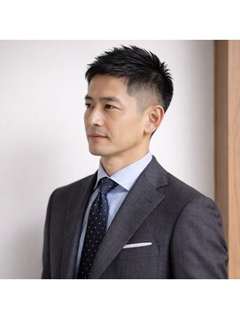 スープレックス ヘアーデザイン(SOUPREX HAIR DESIGN) 大人メンズ刈り上げビジネスショート　20代 30代 40代 50代 60代