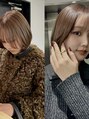 トゥエル バイ ディプティモイラ(tuelu by dipty MOILA)&nbsp;韓国風の顔まわり×ワンカールボブ相性GOOD！！