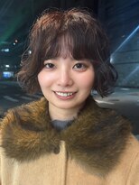 ミース(MIES)&nbsp;似合わせボブ/パーマ／なんば／担者平井