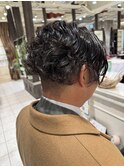 セットも簡単！！大人フェザーパーマ