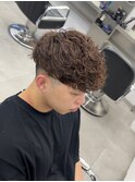 men's/メンズ/フェード/バーバー/メンズパーマ/スペインカール