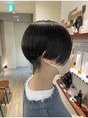 刈り上げマッシュ