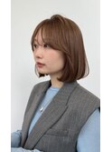 【GARDEN末武茉莉】大人ボブ×柔らかブラウン