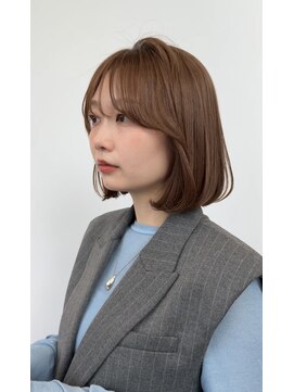 ガーデントウキョウ(GARDEN Tokyo) 【GARDEN末武茉莉】大人ボブ×柔らかブラウン