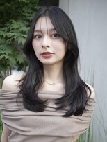 ヌヌ 渋谷 原宿 明治神宮前(nunu)&nbsp;レイヤーカットウルフカットボブグレージュオリーブべージュ