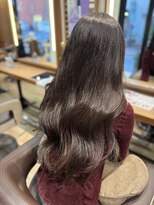 ローグ(-Logue) 韓国風ロング暗髪ヘア