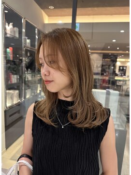 ヘアーズギャラリー なんば高島屋店(Hair's Gallery) ミディアムレイヤー