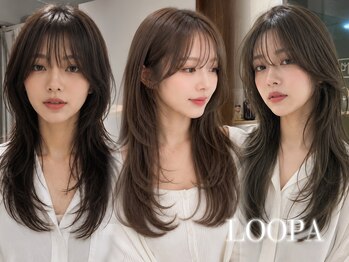 ルーパバイミュージアム(LOOPA by museum)の写真/顔まわりのデザインと上品なレイヤーカットで扱いやすい髪へ！毎朝の支度も楽に☆