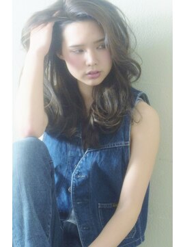 リマ(RIMA) 【RIMA】HARUKI 外国人風☆かきあげて透明感たっぷりのAshカラー