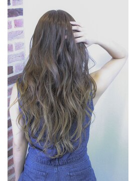 ジウ 上通り(JIU) 20代30代人気ゆるふわロンググレージュ