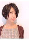 大人ショートボブ