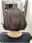 極細ハイライトグレージュ