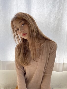 アンヘアー 元町三宮(UNHAIR) 【shiomi H】小顔ストレート