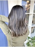 1番人気ハイライト＋グレーカラー