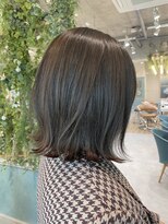 ロンドフルール 大宮東口(Lond fleur)&nbsp;【Lond fleur 石畑結華】肩ライン外ハネ切りっぱなしボブ