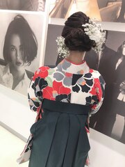 【札幌麻生　着付け/ヘアセット(袴/卒業式/成人式/結婚式)】