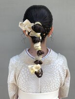 ヘアー アイス ルーチェ(HAIR ICI LUCE) 卒業式セット ヘアセット ヘアアレンジ 担当 城倉