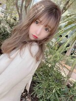 テオ(Theo)&nbsp;Theo /エメラルドアッシュ/ 巻き髪風パーマ/ロングレイヤー