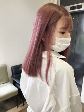 ジゼル(GiseL) 【GiseL】ピンクカラー天神/大名/ピンクグラデーションブリーチ