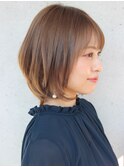 ☆30代40代50代イメチェンフルバング似合わせカットミディ//