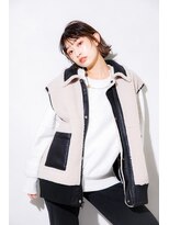 ベール(BALE)&nbsp;ウエットな質感がカワイイ外ハネボブ【尾野恭平】