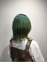エイム ヘア デザイン 町田店(eim hair design) グリーンカラー