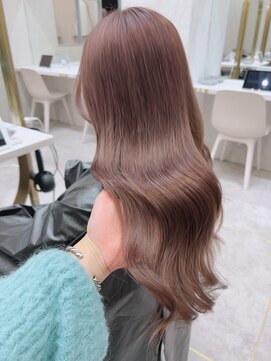 ロンド レア 天神大名店(Lond Le’a) ダブルカラー/インナーカラー/イヤリングカラー/ミルクティ/こ