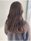 ロング/髪質改善縮毛矯正/髪質改善/韓国風/韓国ヘア