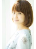 艶ボブチェリーブラウンダークアッシュ