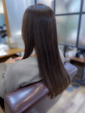 アンド(and) カット×縮毛矯正×カラーエステ×Oggi otto