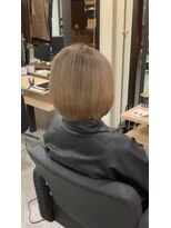 ラフ 難波店(LAFF)&nbsp;#黒髪#ボブルフ#ネビージュ#小顔#ワンレン