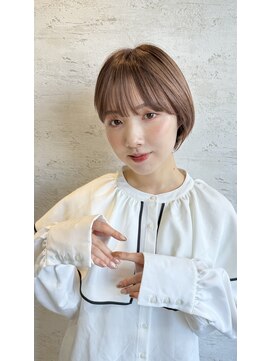 ハルキミナト ジャパン トウキョウ(HARUKI MINATO japan TOKYO) 大人可愛い/20代30代40代/丸みショート/ショートボブ