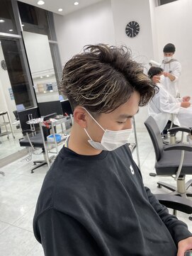 ネクスト 静岡店(NEXT) 【NEXT静岡竹田】メッシュ× ニュアンスパーマ