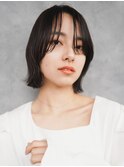 ショート韓国ボブハイライト髪質改善ブリーチ前髪20代30代