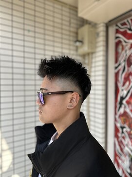 スウェル 船橋店(Swell) ウルフ/アッシュブラック/カルマパーマ/ベリーショート/船橋1