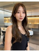 ノク(nok)&nbsp;モーブブラウン_美髪ピンクブラウン切りっぱなしボブ