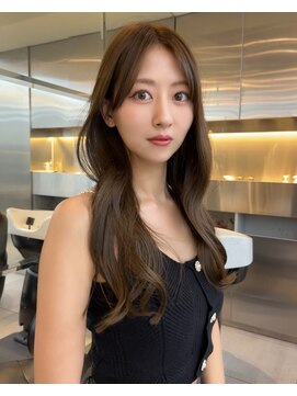 ノク(nok) モーブブラウン_美髪ピンクブラウン切りっぱなしボブ