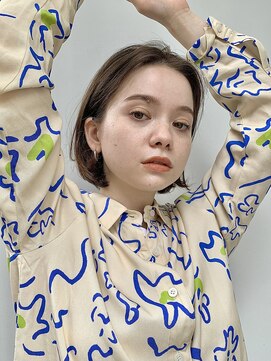 ベル 銀座5丁目店(Belle) 乾かすだけでまとまる◎耳かけミニボブ