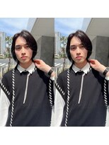 ネイロ 錦糸町(NeiRo)&nbsp;魅力倍増カールセミディシアーカラーダークアッシュショートヘア